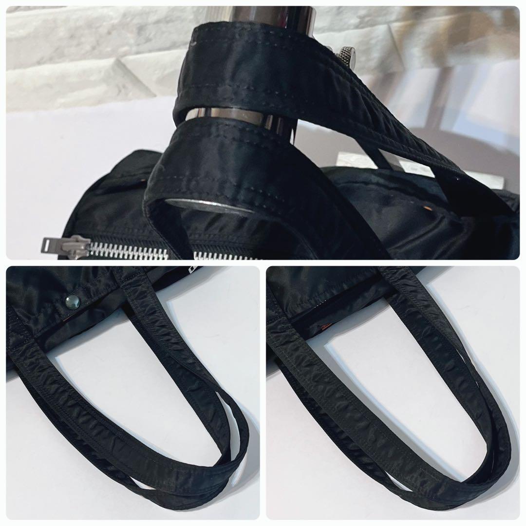 【希少 未使用級】PORTER タンカー ダッフルバッグ L ミニボストン 黒