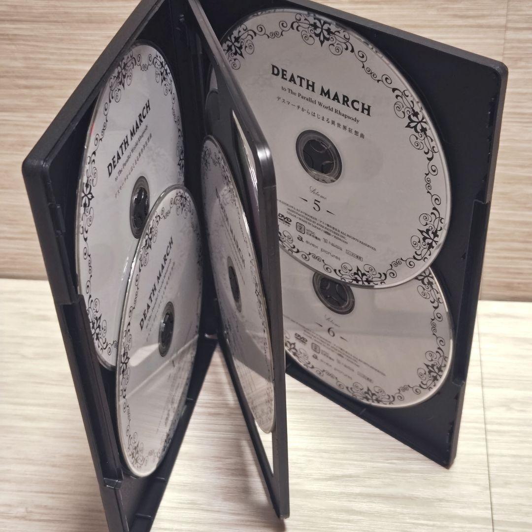 「デスマーチからはじまる異世界狂想曲」DVD 全6巻完結セット レンタル落ち