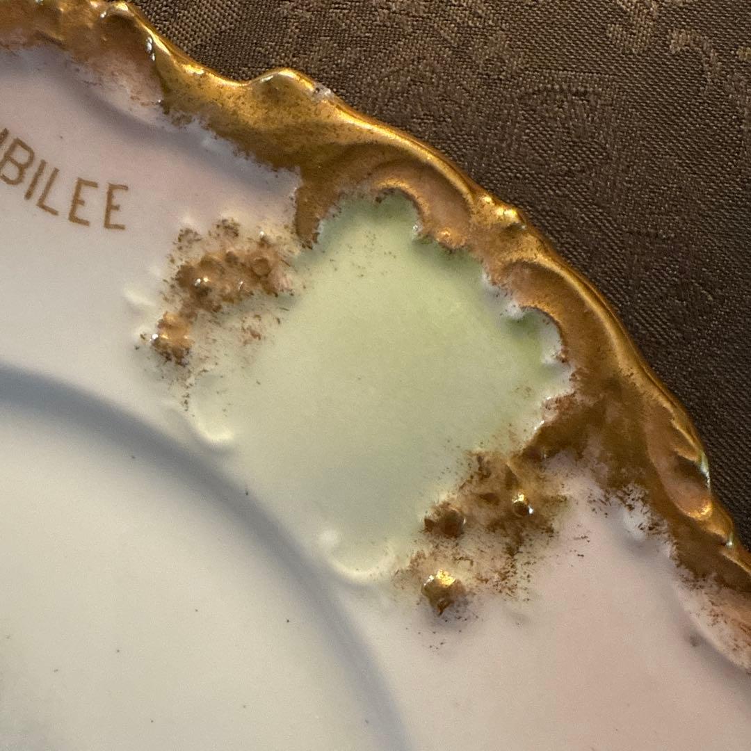 1897年 ヴィクトリア女王即位60周年ダイヤモンドジュビリー記念 飾り皿