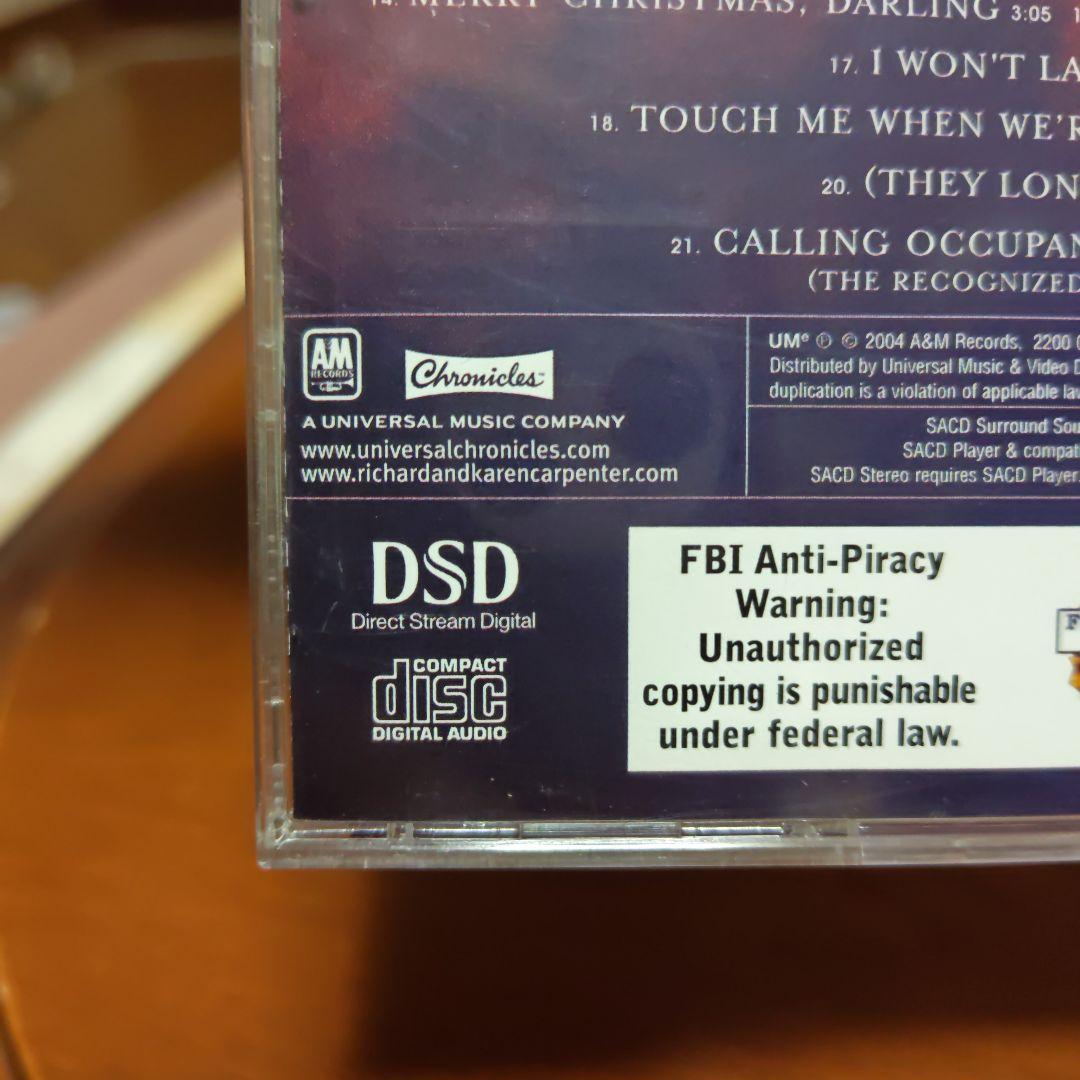 希少CARPENTERS Singles 1969-1981 SACD