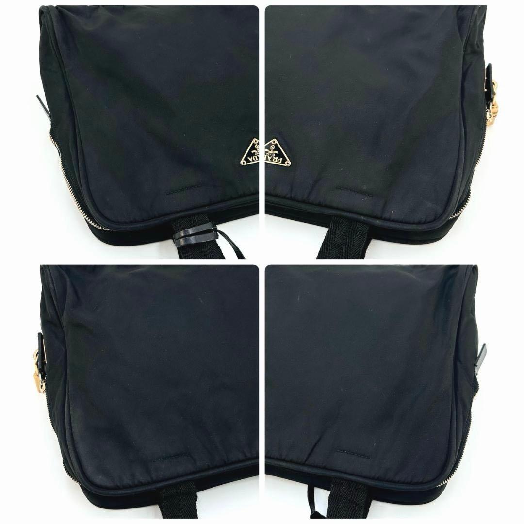 PRADA プラダ 三角ロゴプレート ハンドバッグ トートバッグ ゴールド金具