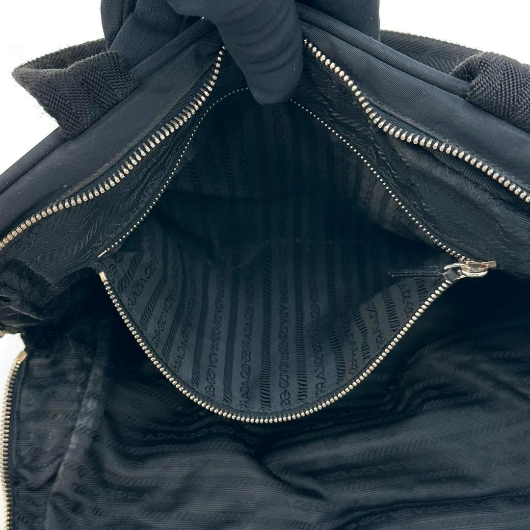 PRADA プラダ 三角ロゴプレート ハンドバッグ トートバッグ ゴールド金具