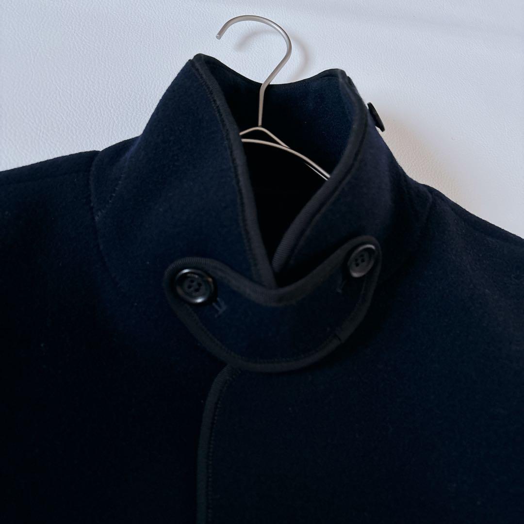 【裕】45R メルトンコート パイルカット ロゴ刺繍 近年 ストラップ M