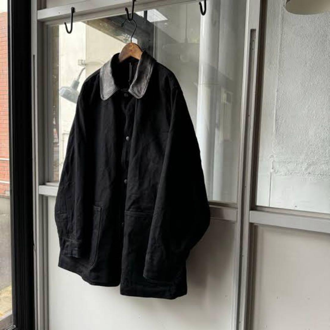 25AW comoli デニムレザーワークジャケット　サイズ2