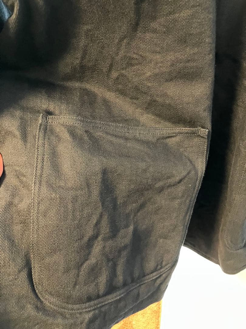 25AW comoli デニムレザーワークジャケット　サイズ2