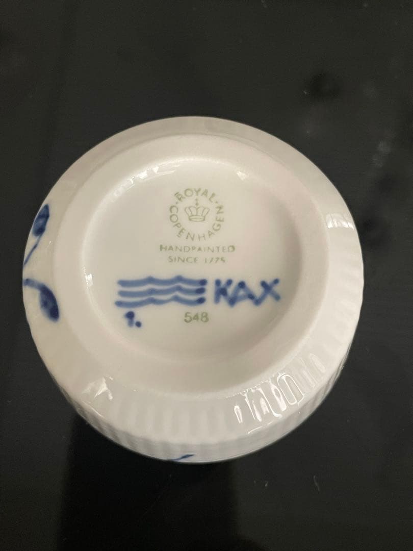 【新品】ロイヤルコペンハーゲン ブルーフルーテッド メガ スモール ボウル ペア