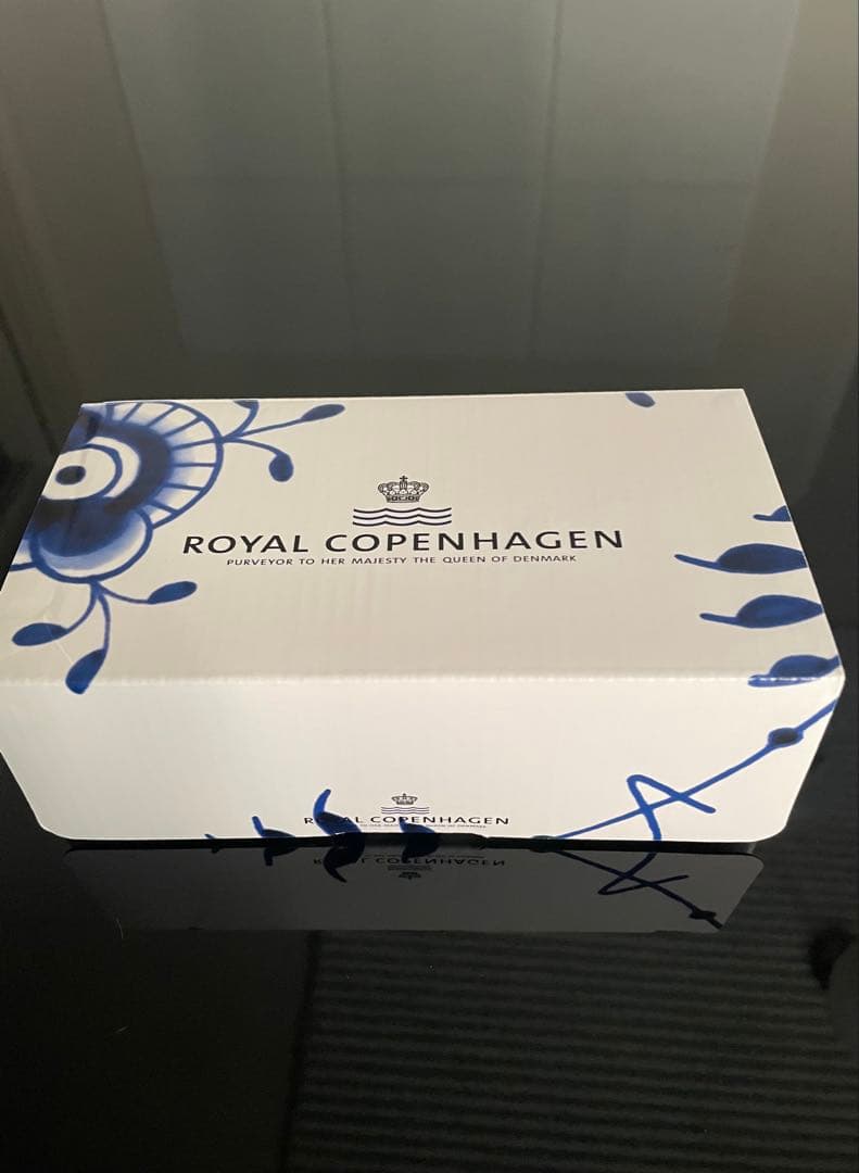 【新品】ロイヤルコペンハーゲン ブルーフルーテッド メガ スモール ボウル ペア