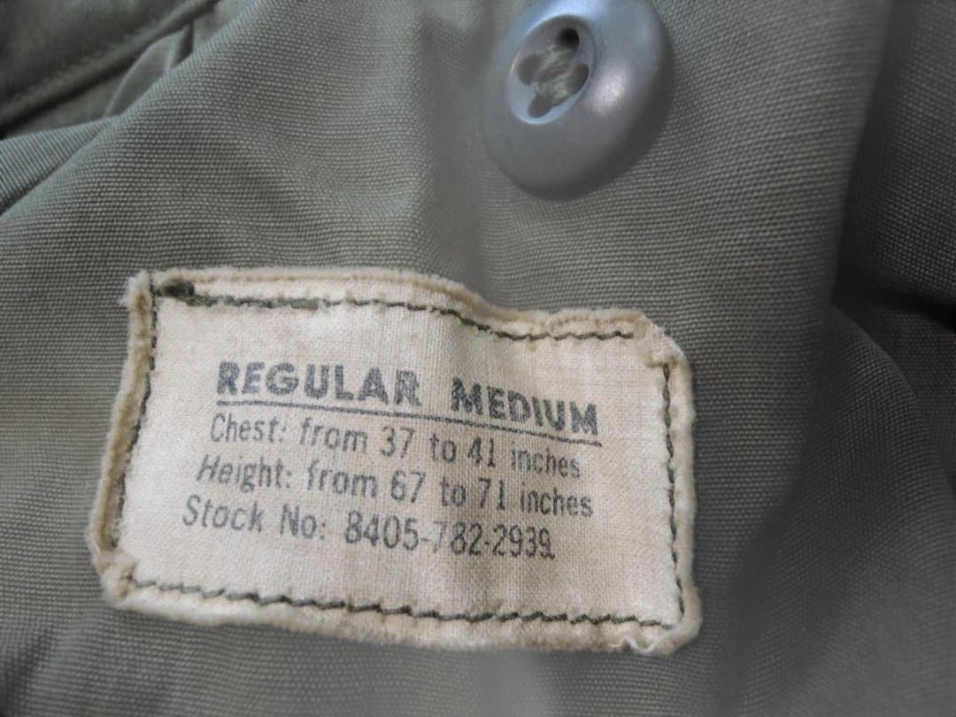 60's 米軍実物 U.S.ARMY　1stモデルM-65フィールドジャケット