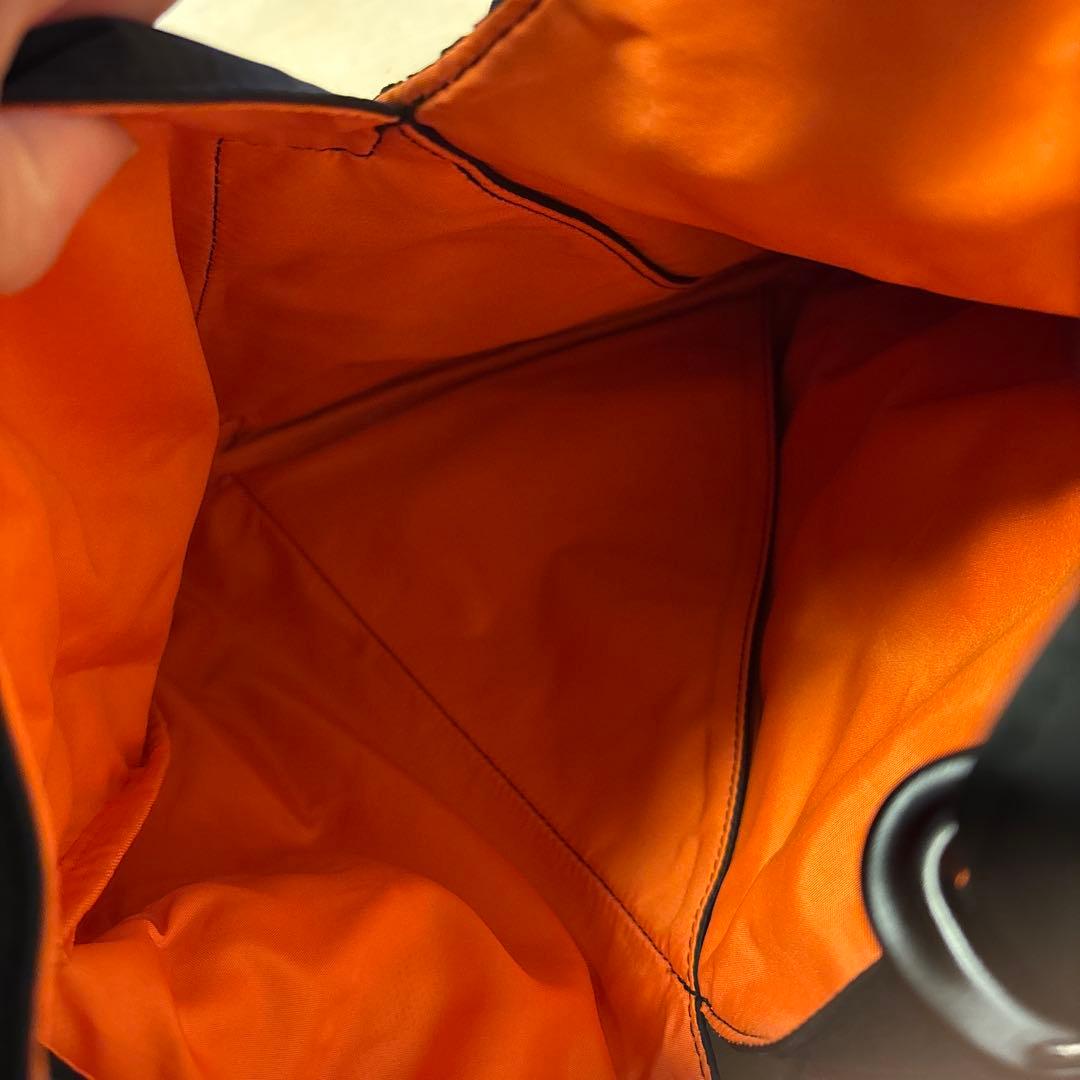 OUTDOOR RISLEY トートバッグ ブラック/オレンジ