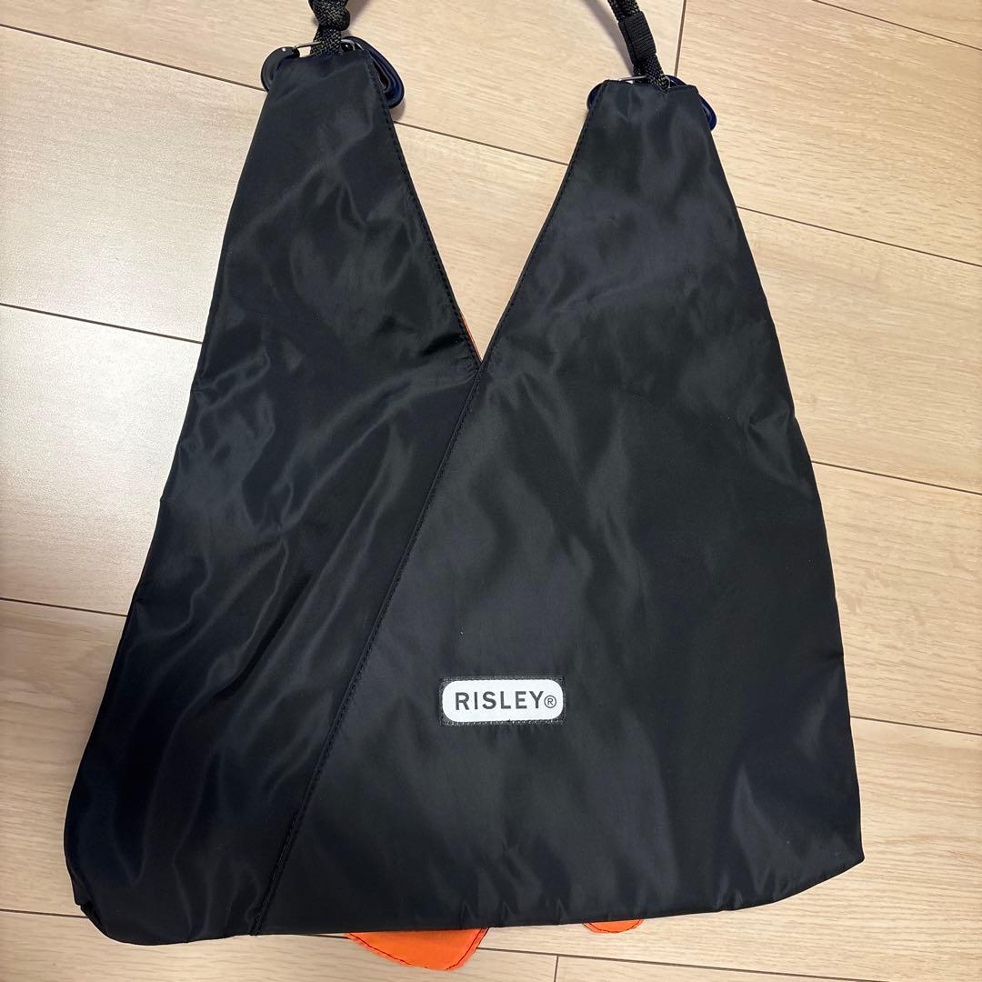 OUTDOOR RISLEY トートバッグ ブラック/オレンジ