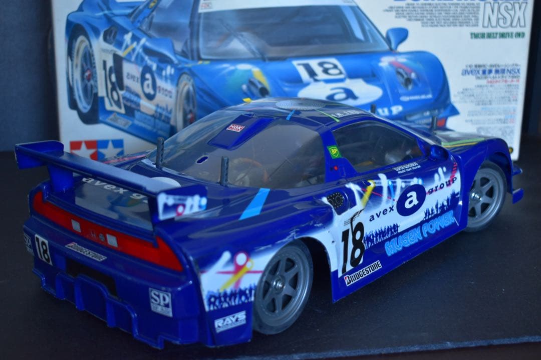 1/10 タミヤ TA03R avex童夢無限 NSX JTCC メカ付き