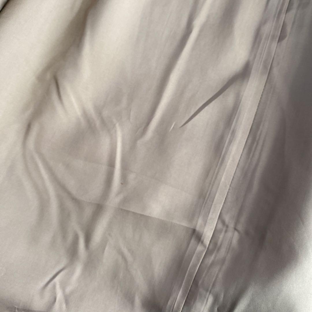 人気　IENA イエナ　ラムウール　ノーカラー　コート　グレージュ