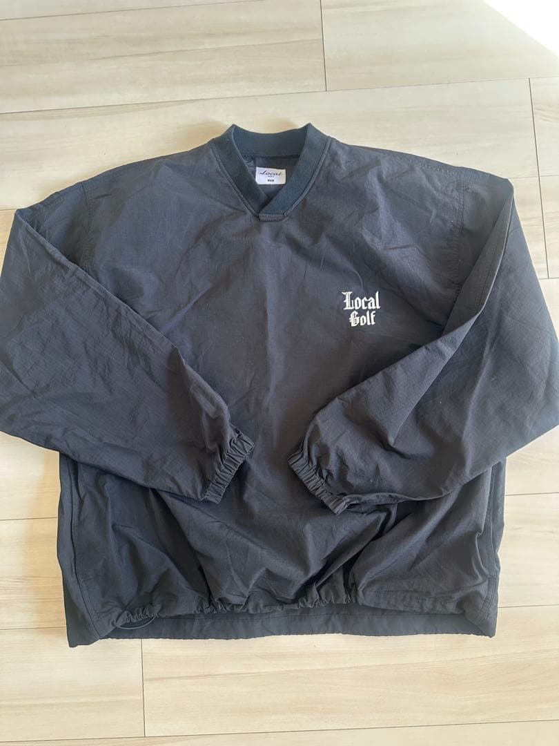 メンズウェア Medieval Logo Nylon Pullover | Black