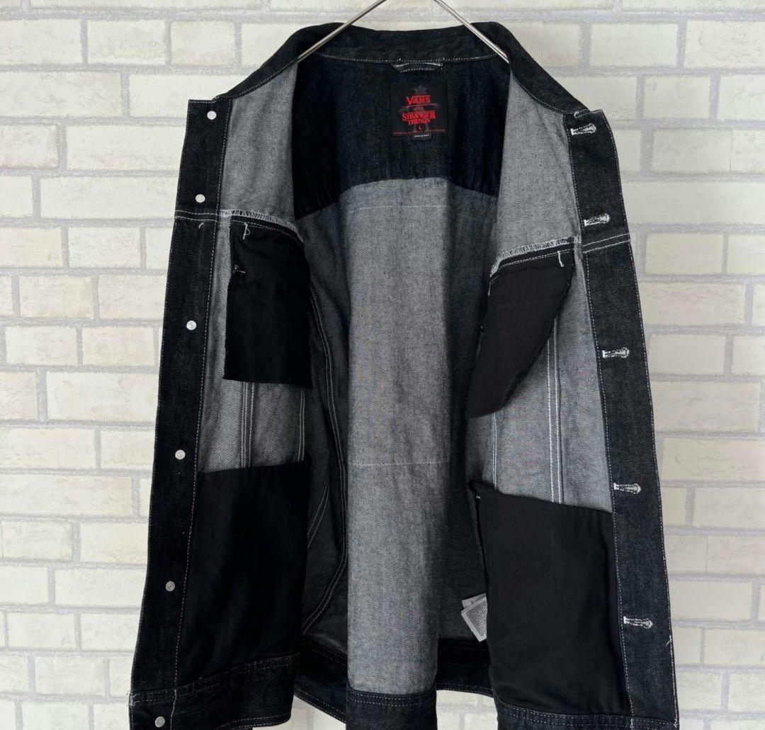 ●VANS ストレンジャーシングスHellfire Club デニムジャケット