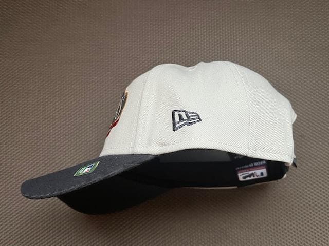 大谷翔平25WSチャンピオンロッカルーム9FORTYクリーム＆チャコールFREE