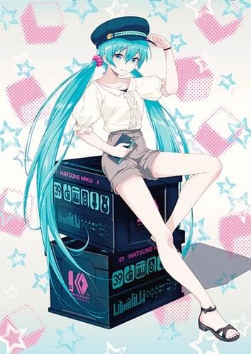 初音ミク 10周年記念 折りたたみコンテナ ☆ 新品