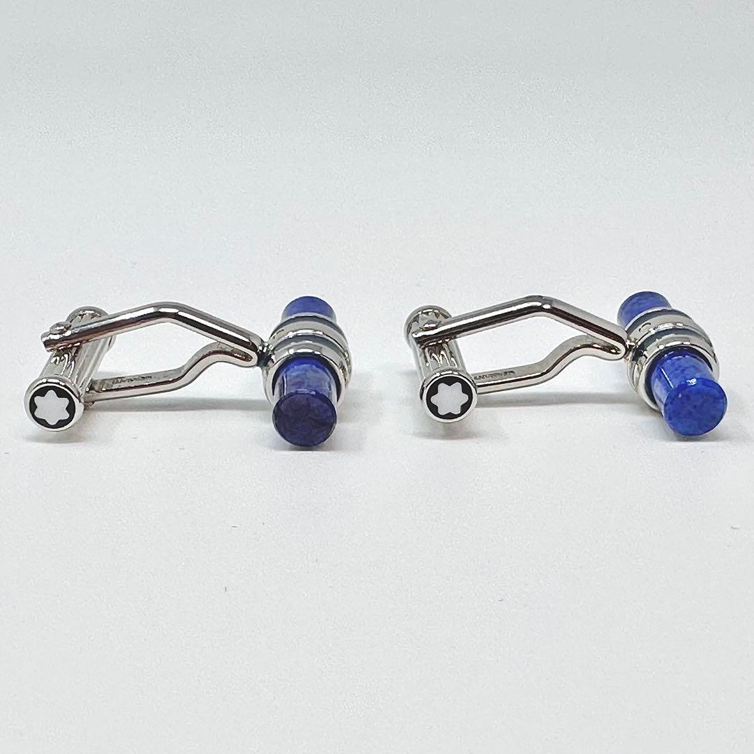 MONT BLANC カフス　スティック　ストーン　スターマーク　シルバー