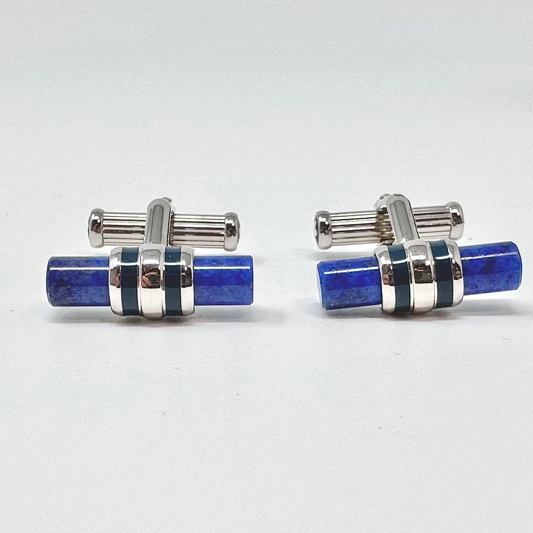 MONT BLANC カフス　スティック　ストーン　スターマーク　シルバー