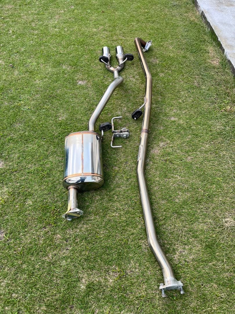 無限N-WGNステンレス製マフラー