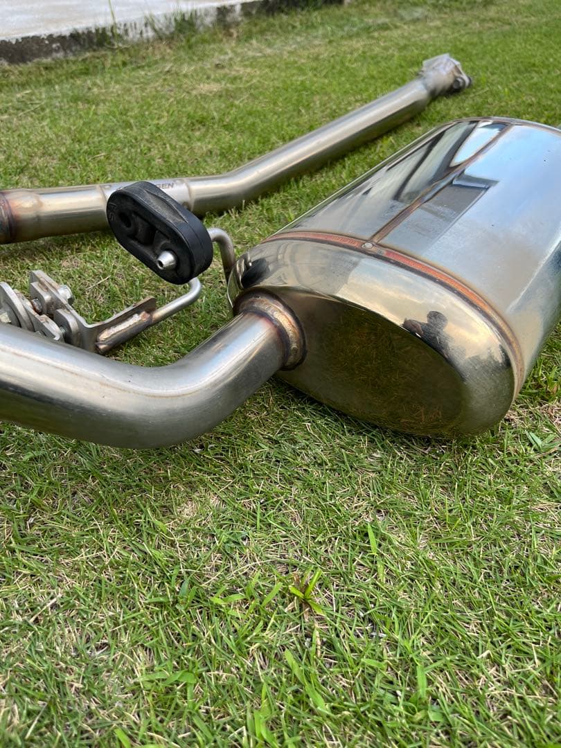 無限N-WGNステンレス製マフラー