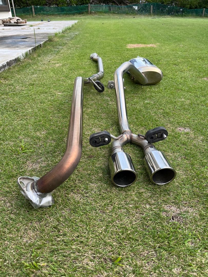 無限N-WGNステンレス製マフラー