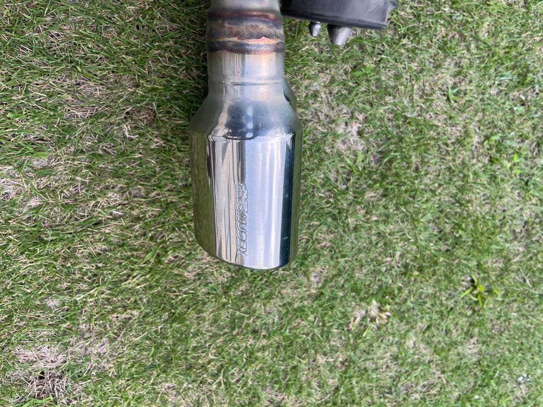 無限N-WGNステンレス製マフラー