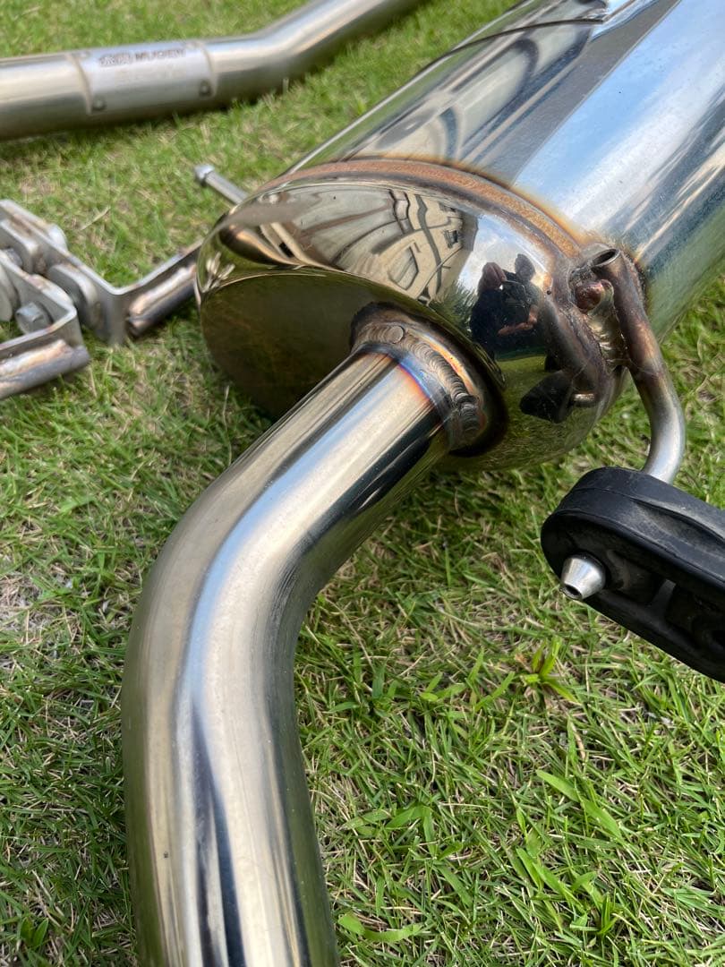 無限N-WGNステンレス製マフラー