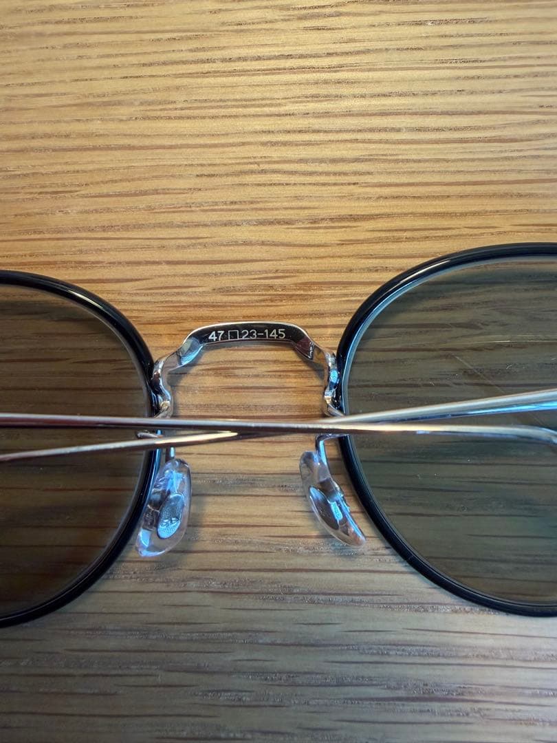 EYEVAN Jonathan サングラス シルバー / ブラック ユニセックス