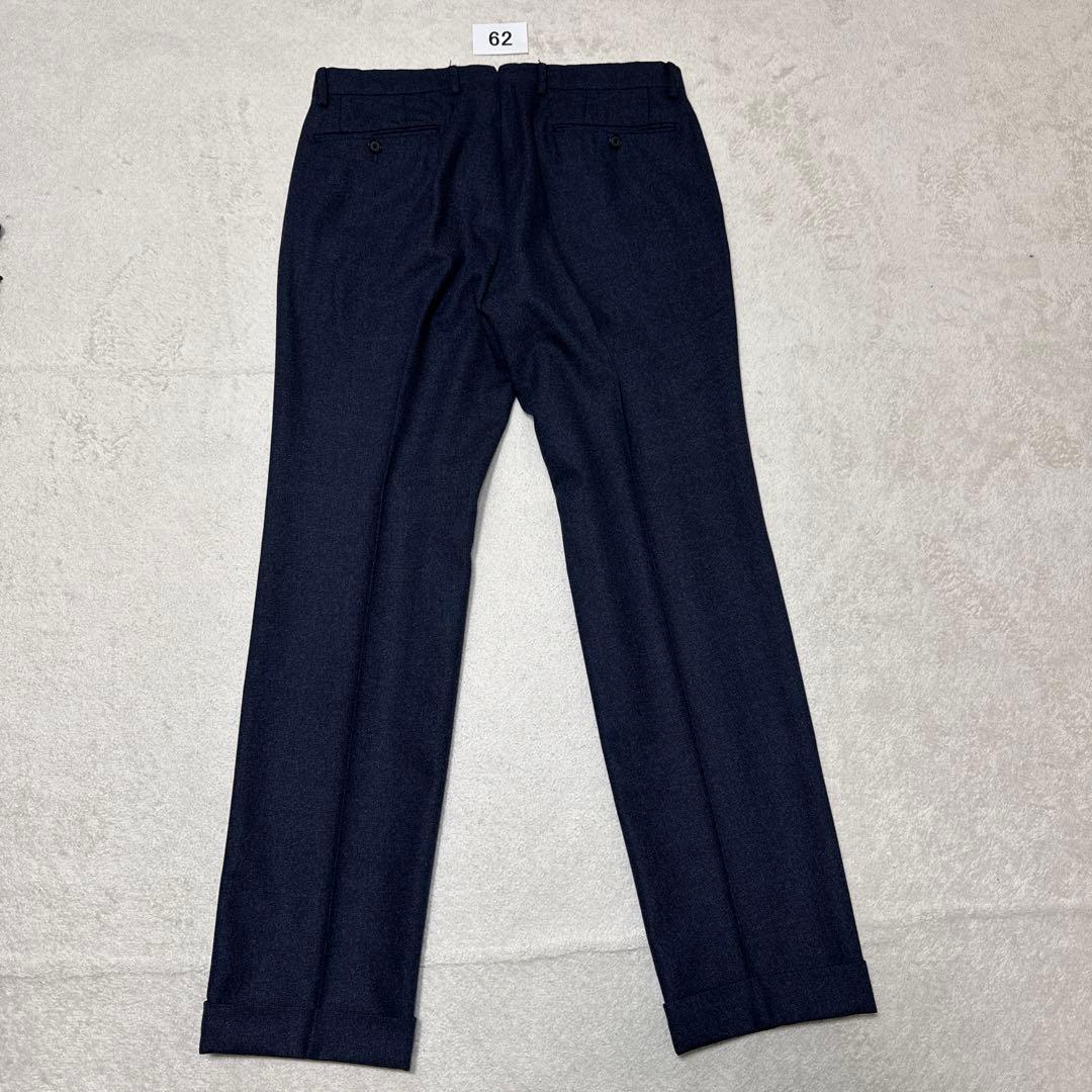 62 美品　シップス　SHIPS ロロピアーナ　スーツ　48 L ネイビー