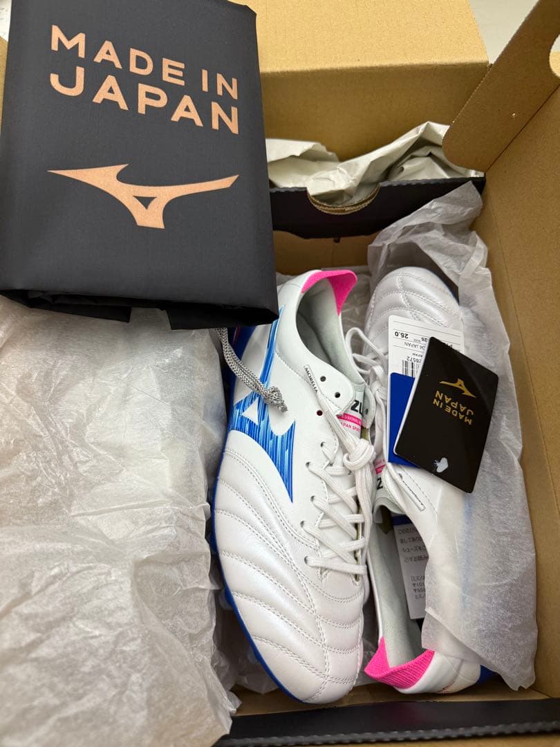 ポ*ョ様 MORELIA NEO IV JAPAN 25.0cm 新品