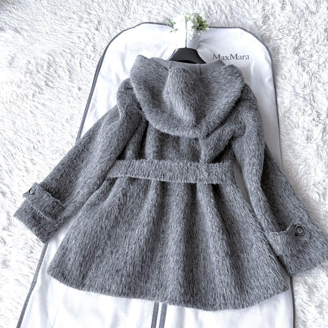 極綺麗‼️希少 最高級 白タグ マックスマーラ アルパカ クチートアマーノコート