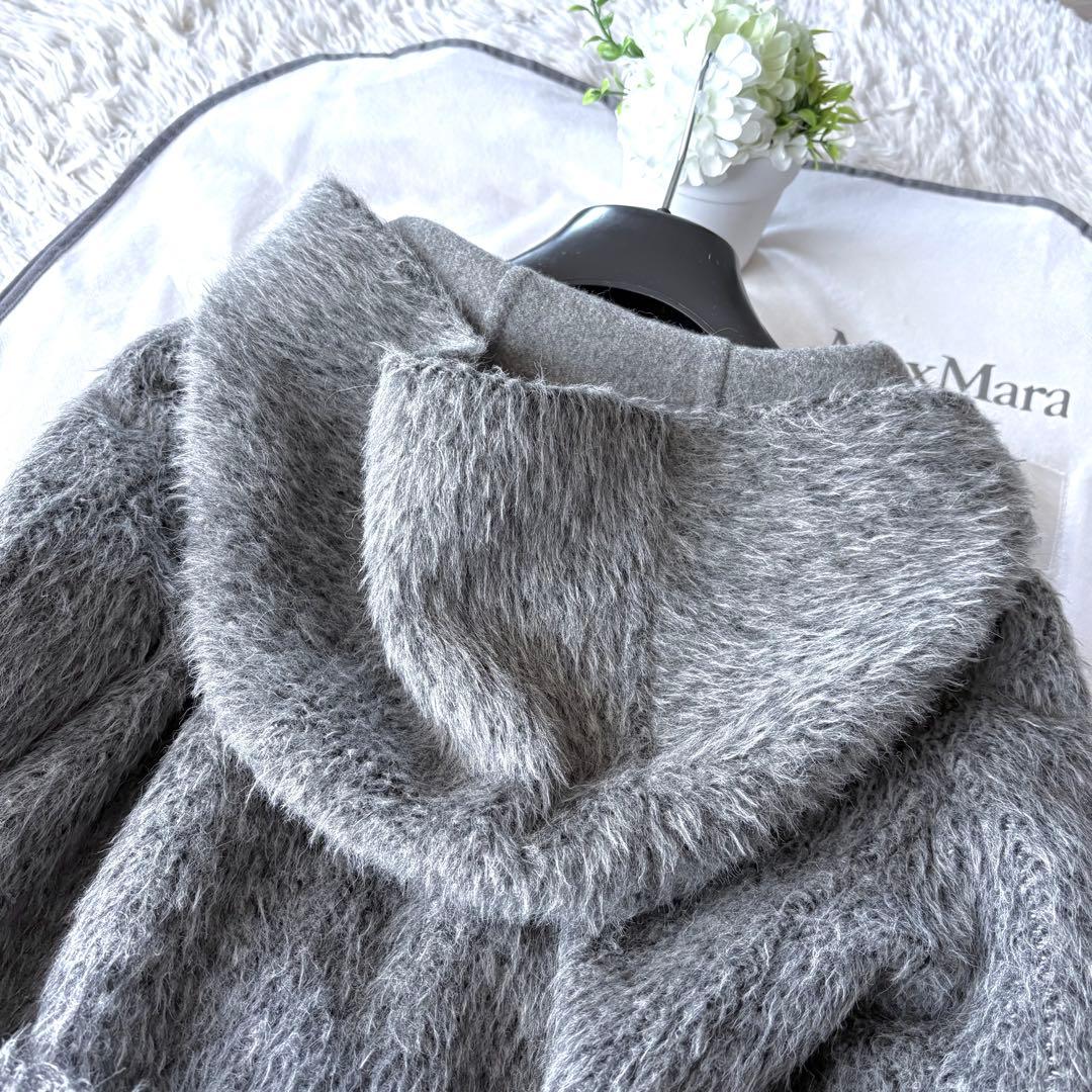 極綺麗‼️希少 最高級 白タグ マックスマーラ アルパカ クチートアマーノコート