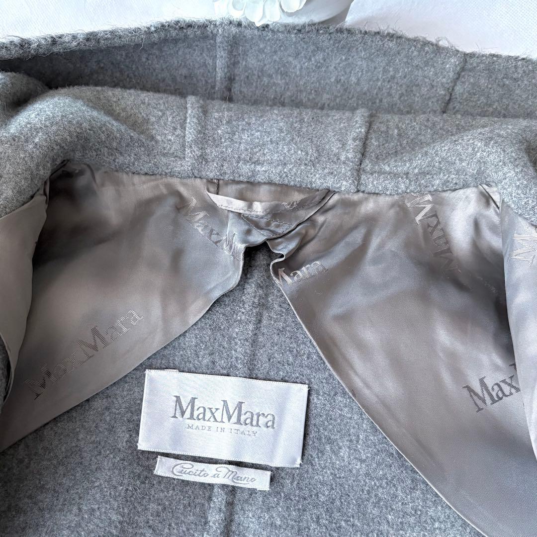 極綺麗‼️希少 最高級 白タグ マックスマーラ アルパカ クチートアマーノコート