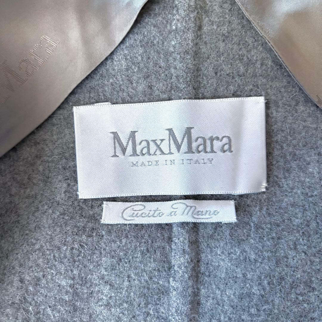 極綺麗‼️希少 最高級 白タグ マックスマーラ アルパカ クチートアマーノコート