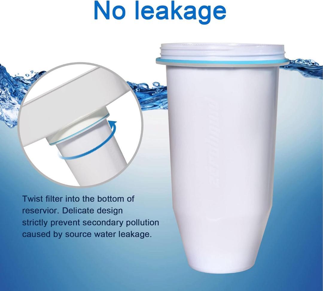 ZR-017 ウォーターピッチャー・ディスペンサー交換用浄水フィルター ８パック