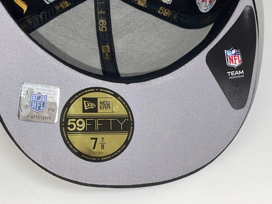 限定　100周年　NFL 59FIFTY キャップ 7 7/8 62.5cm
