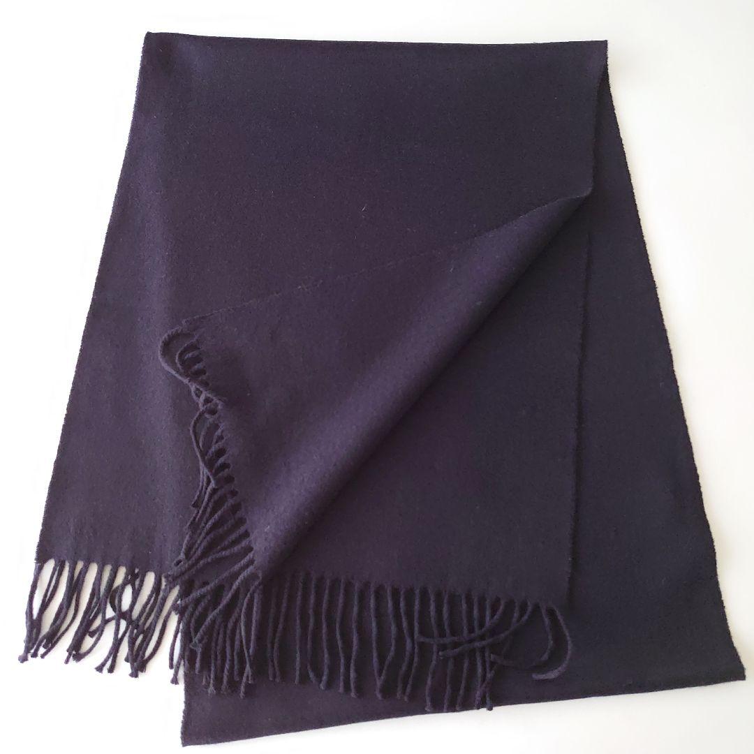 ●Johnstons of Elgin ジョンストンズ カシミヤマフラー 幅広