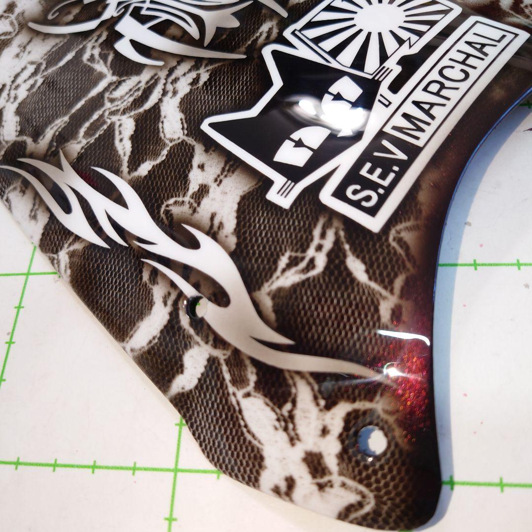 4ミニ　FRP製バイザー　モンキー　ダックス　シャリー　塗装　4mini