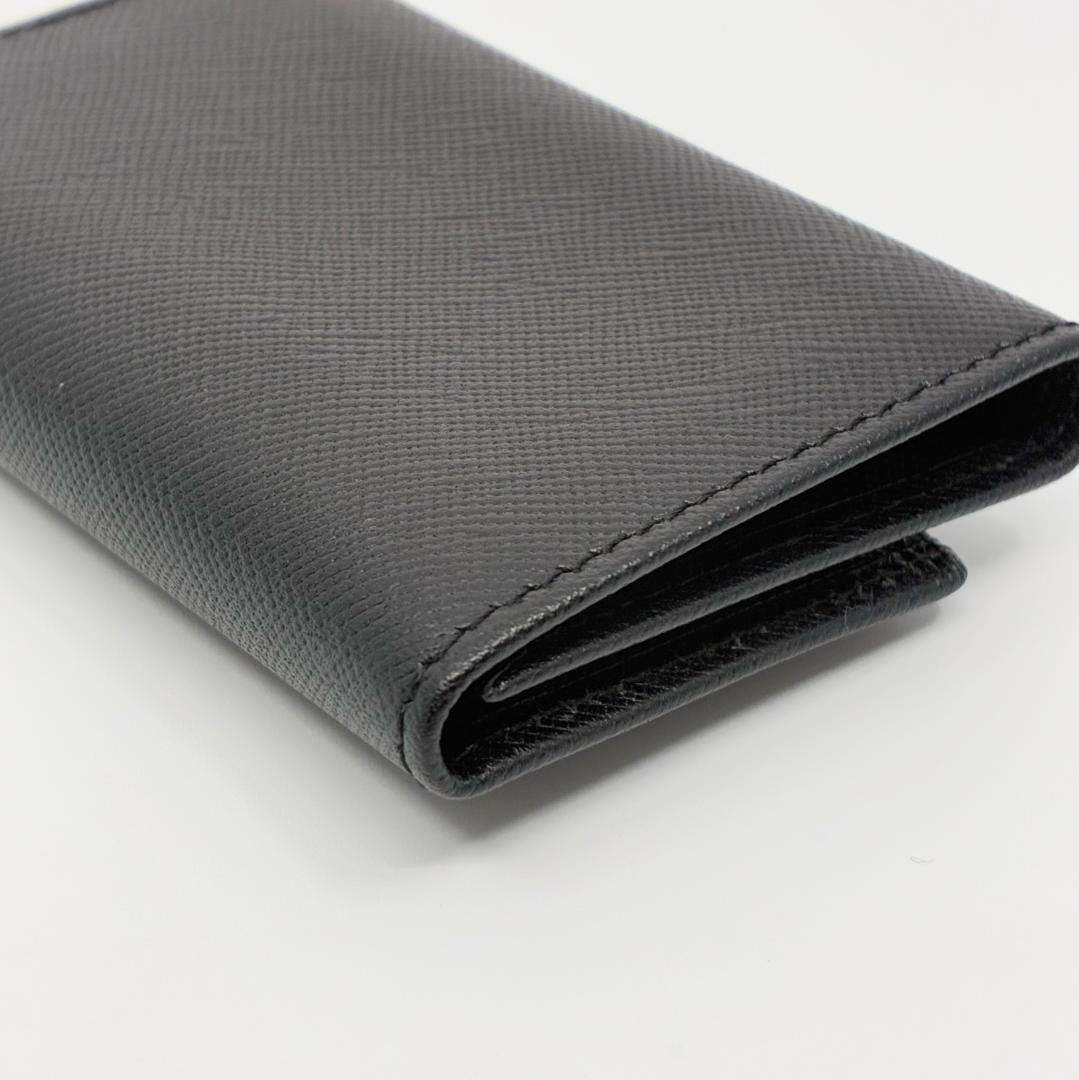 PRADA プラダ 6連キーケース レザー 黒 ブラック A1331A1