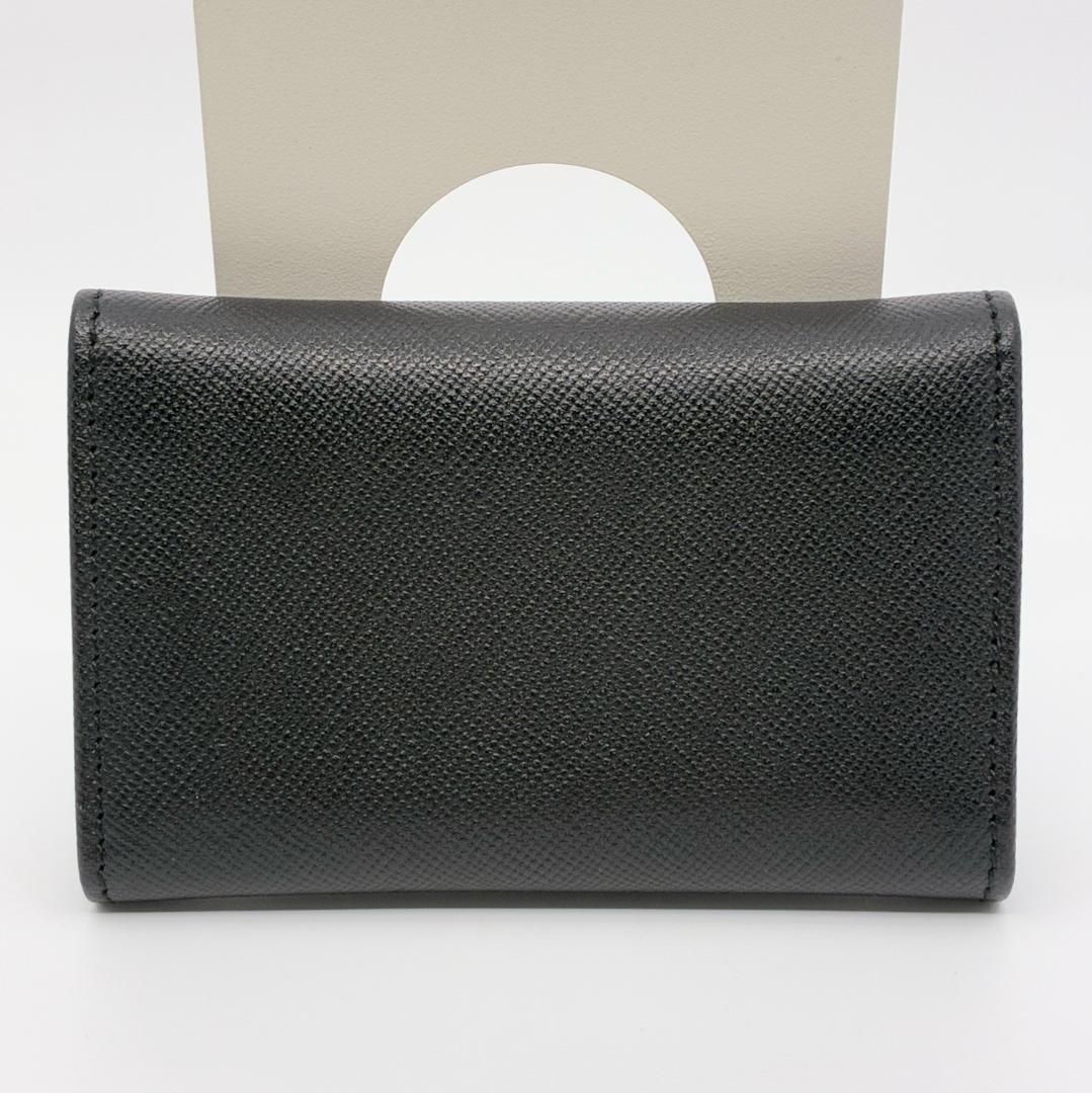 PRADA プラダ 6連キーケース レザー 黒 ブラック A1331A1