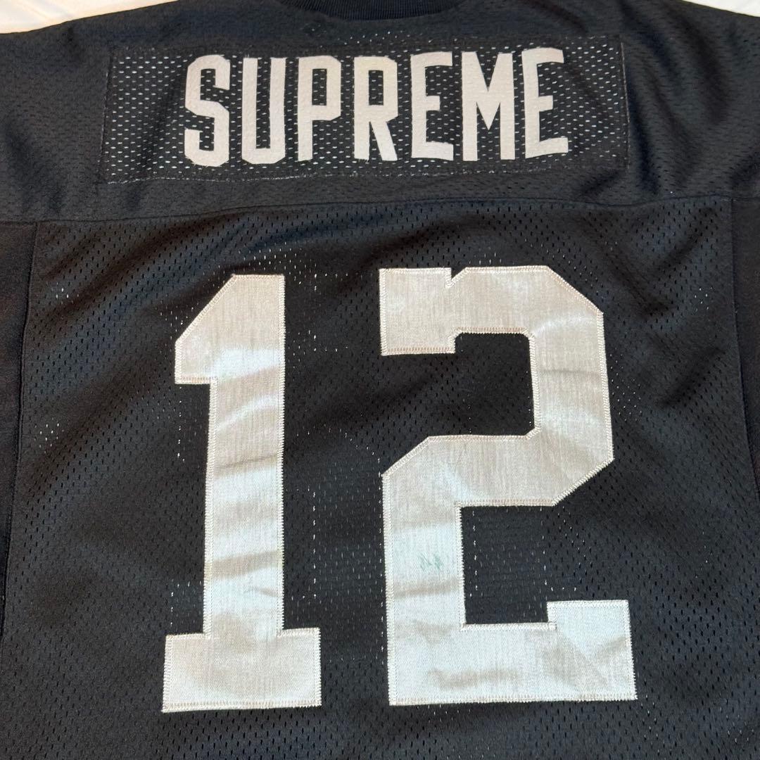 Supreme USA製 Football Jersey サイズL Black