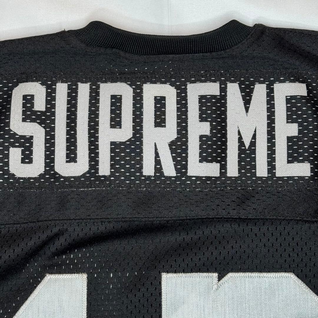 Supreme USA製 Football Jersey サイズL Black