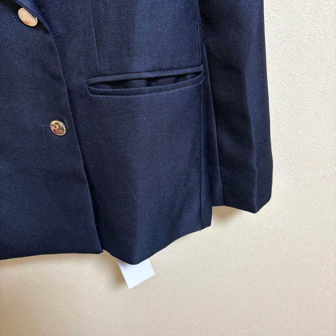 新品 ミスティック 金ボタンテーラードジャケット ネイビー