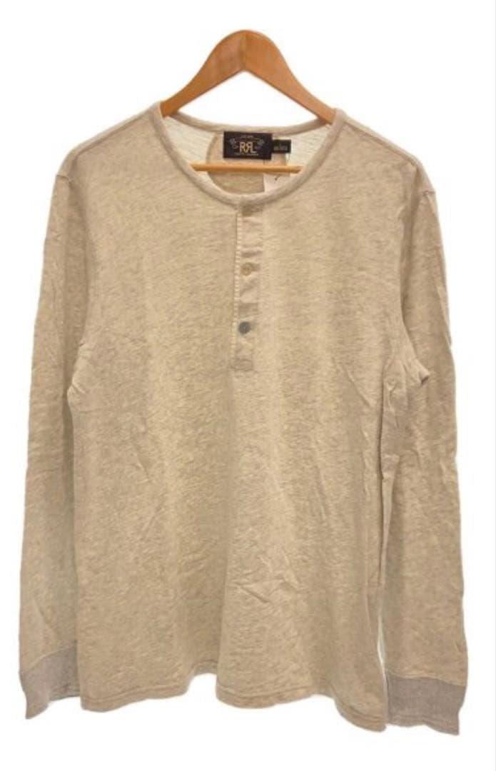 RRL ヘンリーネック長袖カットソー