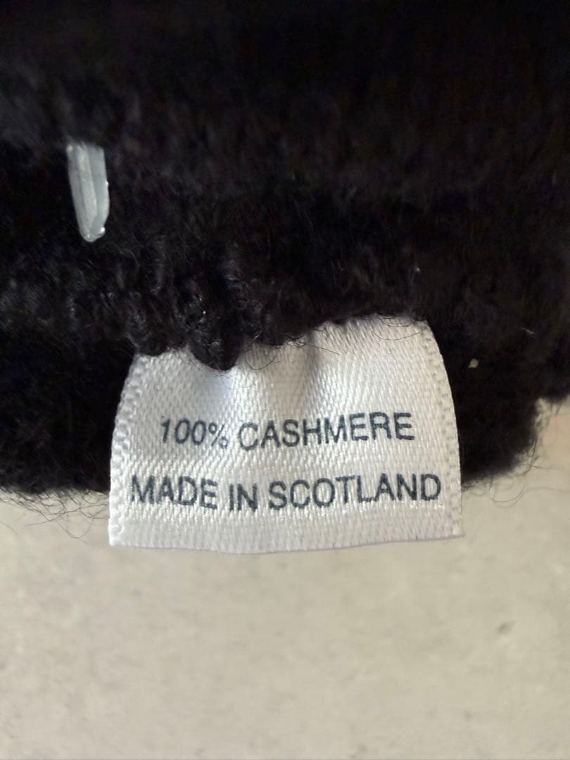 【未使用タグ付き】JOHNSTONES ジョンストンズ　カシミヤ100%