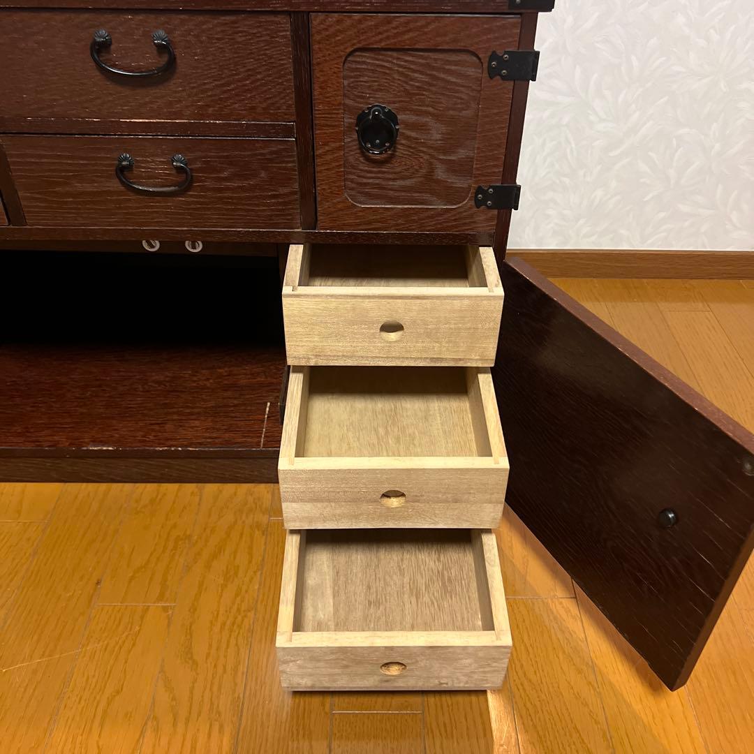 時代箪笥 小箪笥 民芸箪笥 時代家具 レトロ家具 からくり箪笥