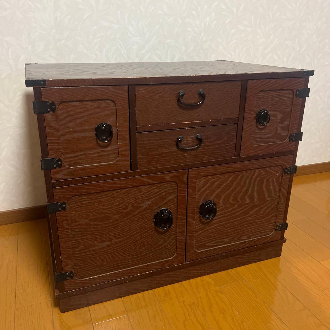 時代箪笥 小箪笥 民芸箪笥 時代家具 レトロ家具 からくり箪笥