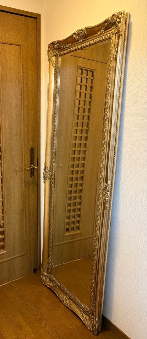 ビーカンパニー　アンティーク調　姿見