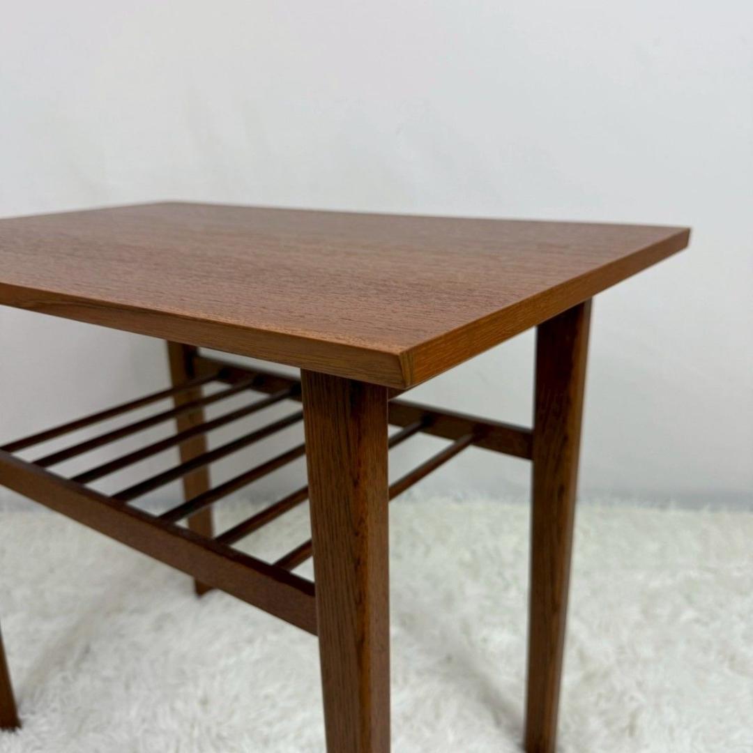 『北欧家具』SAC WORKS サイドテーブル　チーク材　無垢材