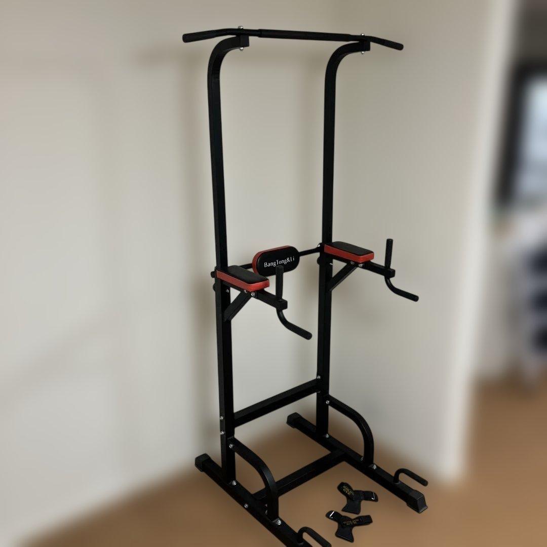 BangTong&Li スタンド型 ぶら下がり健康器 レッド